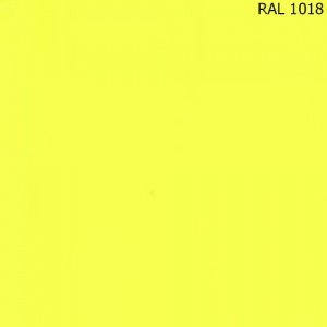 Алкидная штрих-эмаль TEKNOS 20 мл, RAL 1018 (Цинково-желтый) - фото